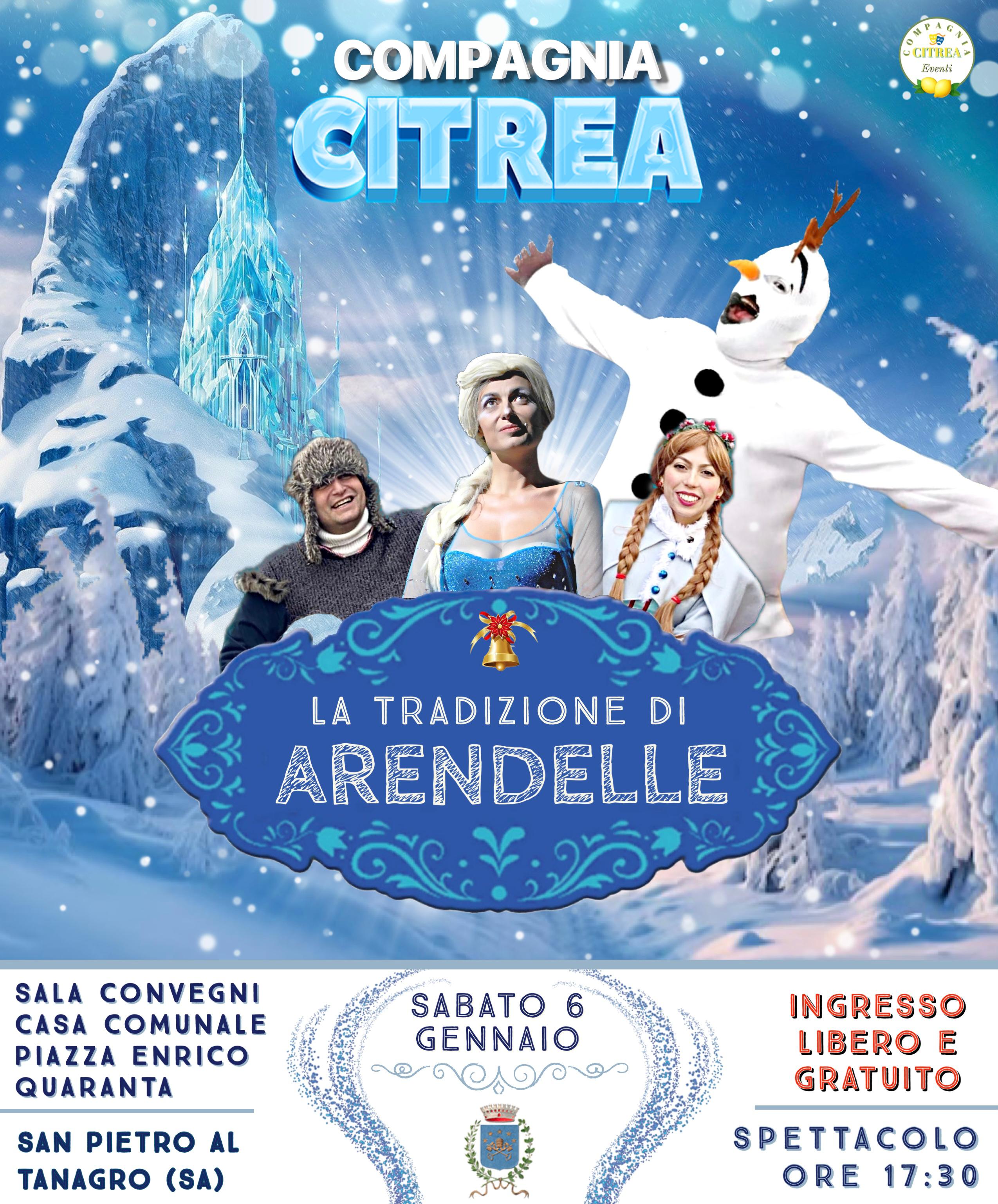 Spettacolo de "La tradizione di Arendelle - Frozen"