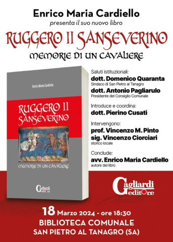Presentazione libro “Ruggero II Sanseverino - Memorie di un cavaliere"